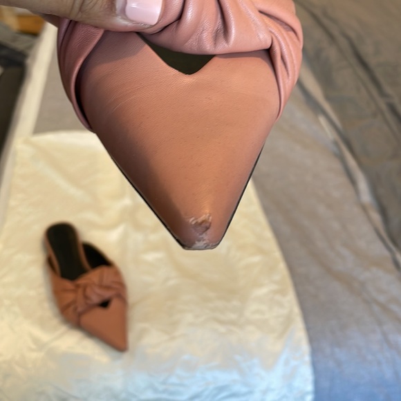 Rebecca Minkoff pink slides mule size 9.5 - Picture 6 of 6